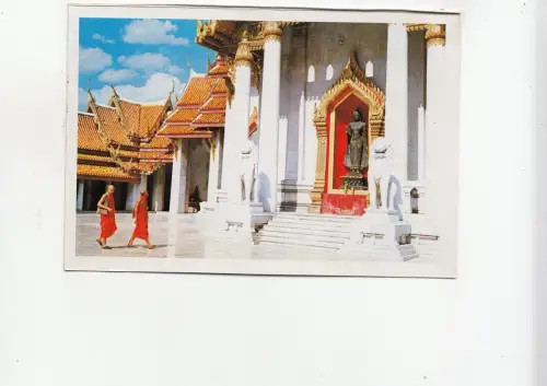 BF27954 wat benchamabopitr marble temple bangkok thailand front/back image