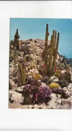 BF25345 eze village le jardin exotique france front/back image