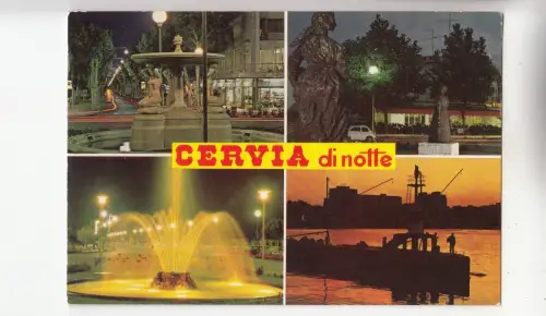 BF29151 cervia di notte italy front/back image