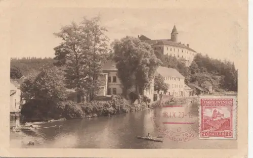 B77910 ledec n saz Tschechien Scan Vorder-/Rückbild