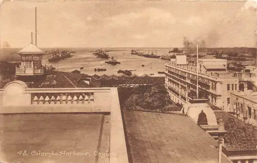 BR62474 Colombo Hafen Ceylon Sri Lanka