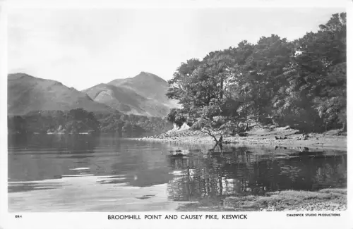 BR67424 Broomhill Point and Causey Pike Keswick Echtfoto UK 14x9cm