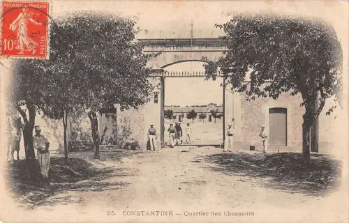 BF9223 Constantine quartier des chasseurs types Algeria