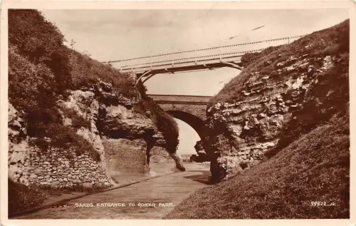 B90941 Sand Eingang zum Roker Park UK