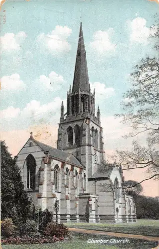 BR70292 clumber church uk