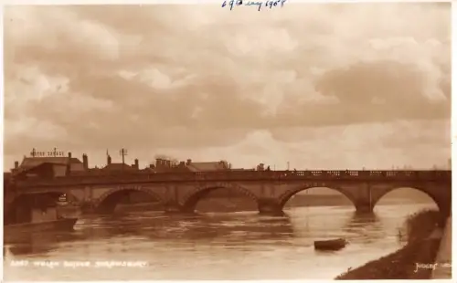 BR68939 Welsh Bridge Shrewsbury UK Richter 3347 Echtfoto