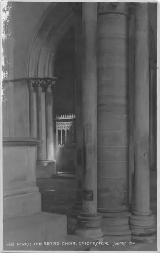 BR69320 über den Retro-Chor Chichester UK Richter 5661 Echtfoto