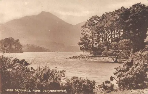 BR68552 Broomhill Point Derwentwater UK Richter 16436 Echtfoto