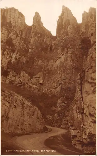 BR69233 Cheddar Castle Rock UK Richter 8547 Echtfoto