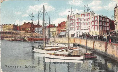Lot363 UK Ramsgate Hafenboot animiert