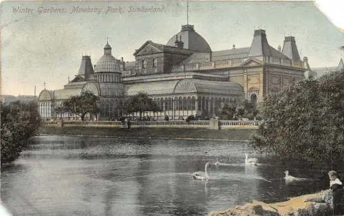 uk48188 winter gardens mowbray park sunderland real photo uk