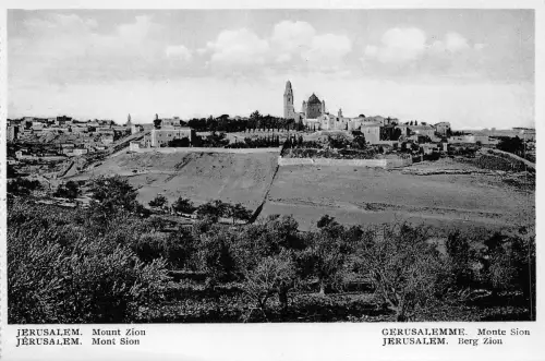 BF2514 Montierung Zion Jerusalem Israel