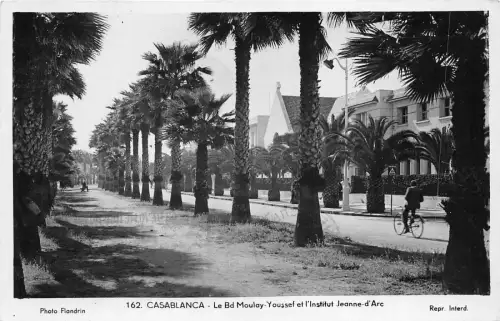 BR40317 Casablanca le bd moulay yousef et l institut jeanne d arc Morocco