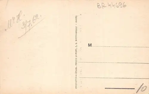 BR44696 La Moschee Bougie algeria