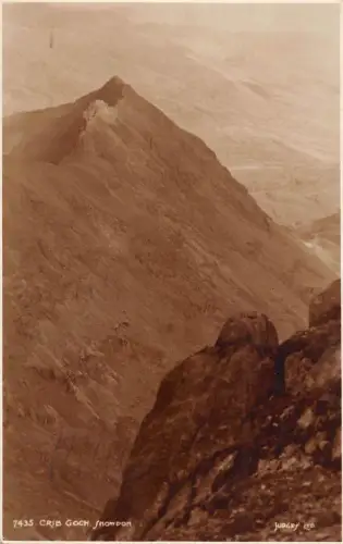 BR68163 Grib Goch Snowdon Wales Richter 7435 Echtfoto