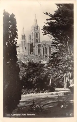 B90908 truro cathedral from pentreve uk