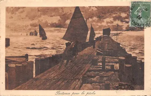 BR39520 Partance pour la peche Angeln