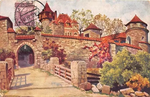 B4342 Tschechien Most TCV 1932 Front/Back Scan