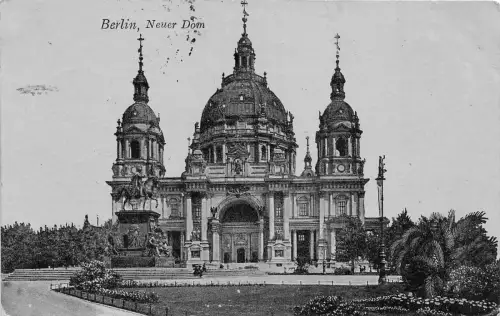 BF34298 BERLIN NEUER DOM GERMANY FRONT/BACK SCAN