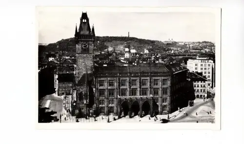 BF16714 praha czech republic l hotel de ville front/back image