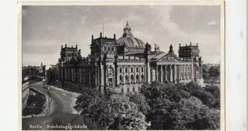 BF17337 berlin reichstagsgebaude parlamentsgebäude deutschland vorder-/rückbild