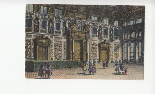 B79478 augsburg coenaculum aureum curia germany bavaria front/back image