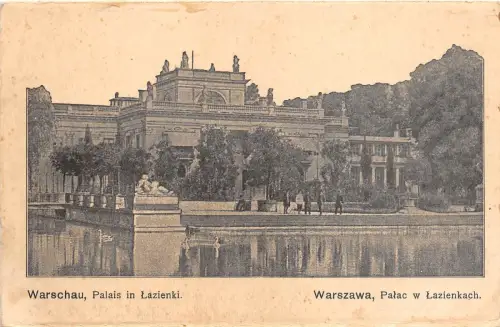 bg18976 Polen Warszawa Warschau Palac w Lazienkach