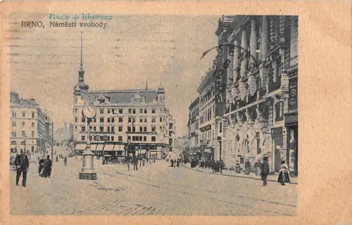 BT2699 Brno namesti svobody placo de libereco Tschechien 1