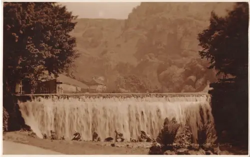 BR68786 Wasserfall Cheddar UK Richter 2801 Echtfoto