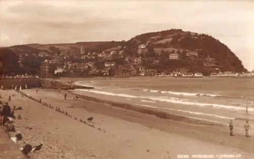 BR68550 Minehead UK Richter 16330 Echtfoto