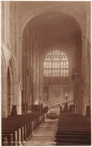 BR69131 Langhaus Sherborne Abbey UK Richter 9225 Echtfoto