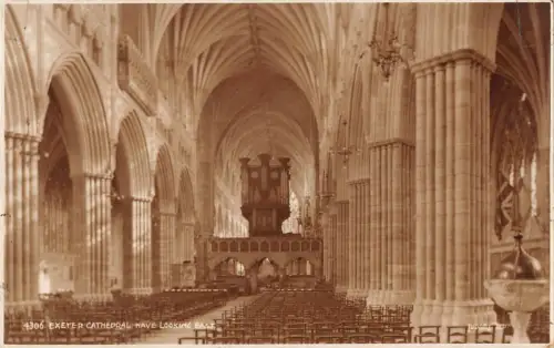 BR69493 Langhaus Exeter Kathedrale UK Richter 4306 Echtfoto