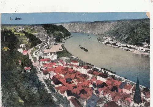 BF32088 ST GOAR GERMANY FRONT/BACK IMAGE