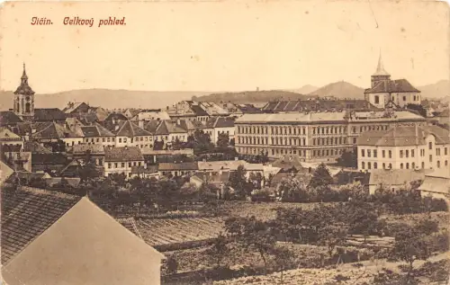 B2734 Tschechien Jicin Celvovy Pohled PPC e Front/Back Scan