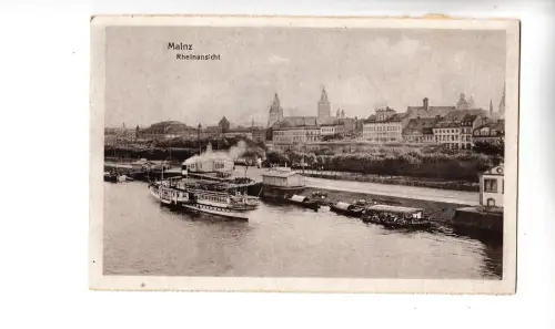 BF16981 Mainz Rheinansicht Schiff Deutschland Vorder-/Rückbild