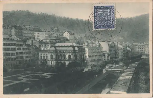 B77903 karlsbad karlovy variant dr david beche tschechien scan vorder-/rückbild