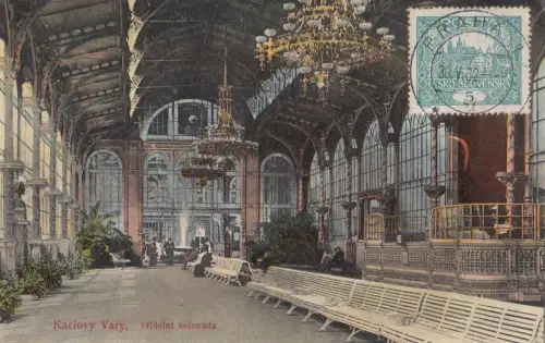 B78578 karlovy variant karlsbad vffdeini kolo tschechien scan front/back image