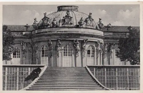 BF17265 potsdam schloss sanssouci germany Vorder-/Rückbild