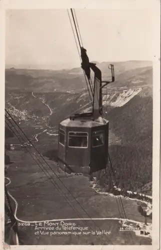 BF27616 le mont dore arrive du telepherique france front/back image