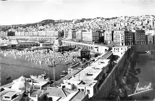 BF35739 alger vue generale algeria front/back scan