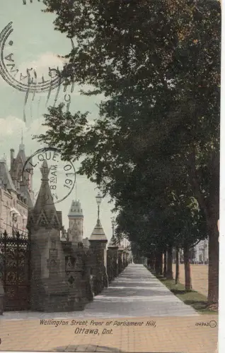 B77678 ottawa willington street canada scan front/back image