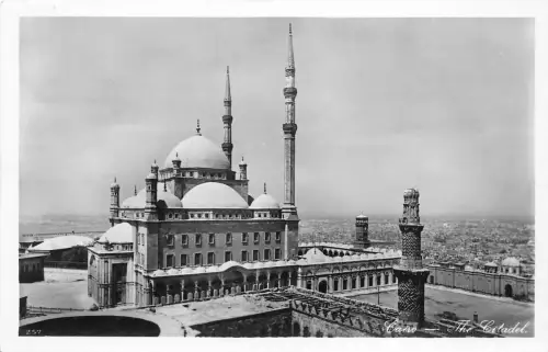 BF35895 cairo the citadel egypt front/back scan