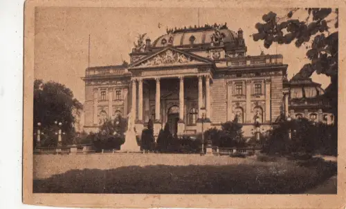 BF17397 Wiesbaden Das Theater Deutschland Vorder-/Rückbild