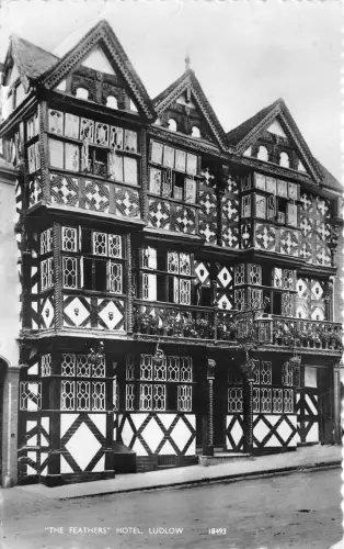 uk51133 federn hotel ludlow echtfoto uk
