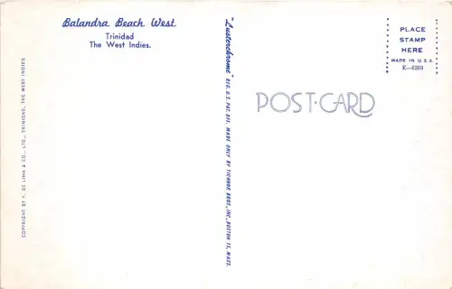 Lot162 balandra beach west trinidad the west indies caribbean