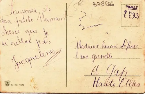 B78666 Katzen Chat Scan Vorder-/Rückseite Bild