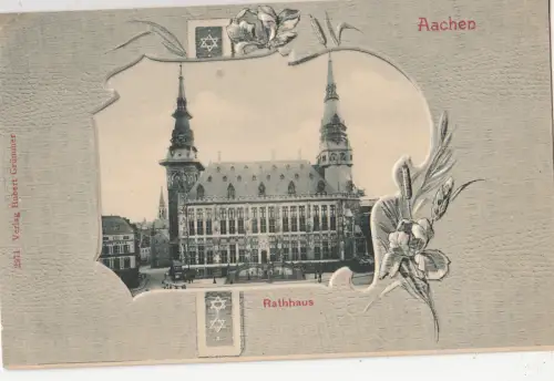 BF16756 aachen rathaus deutschland Vorder-/Rückseite Bild