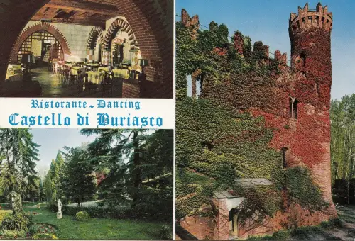 BF13935 buriasco italy ristorante dancing castelo front/back image