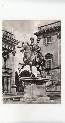 BF32971 roma piazza del campidoglio italy front/back image