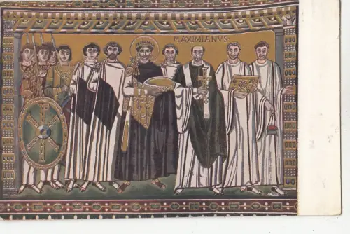 BF18492 giustiniano s massimiano ravenna Gemälde Kunst Vorder-/Rückbild